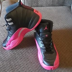 Nike Air Jordan 12 Retro Black Deadly Pink